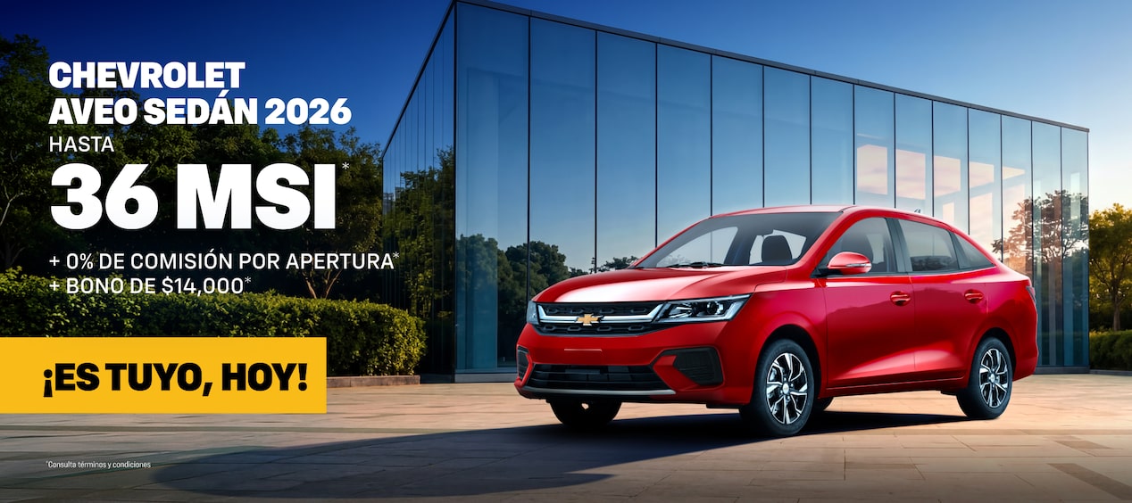 Chevrolet Aveo Sedán 2026