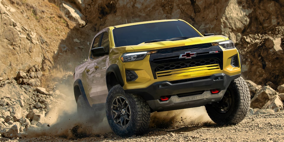 Nueva Chevrolet Colorado, camioneta 4x4 con modo de manejo todo terreno