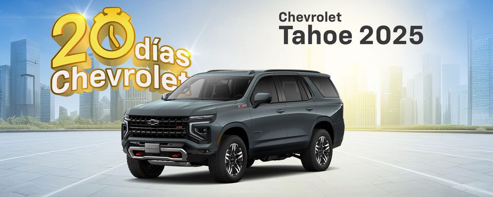 Promoción 20 días Chevrolet