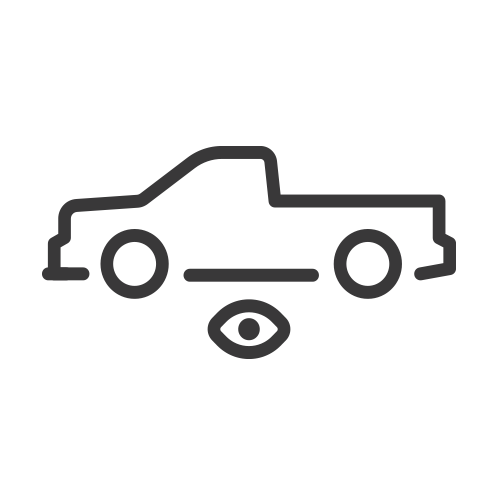 Ícono de seguridad nueva Chevrolet Colorado ZR2 2024, sistemas de cámaras 360 grados y cámara off-road
