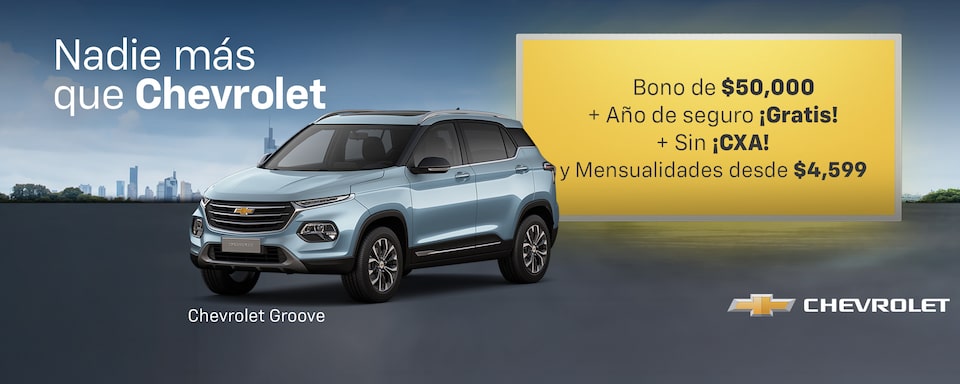 Nadie más que Chevrolet, estrena una Groove 2025 con bonos especiales, seguro y costo por apertura gratis.