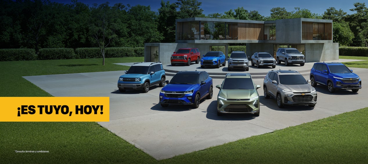 Chevrolet SUVs, para tu mejor momento