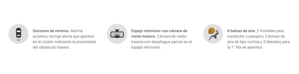Imágenes de seguridad para Chevrolet Express Van 2023