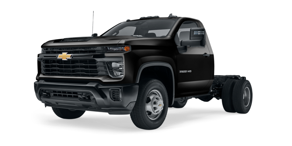 Camioneta Chevrolet Silverado HD 3500 2025 en color negro